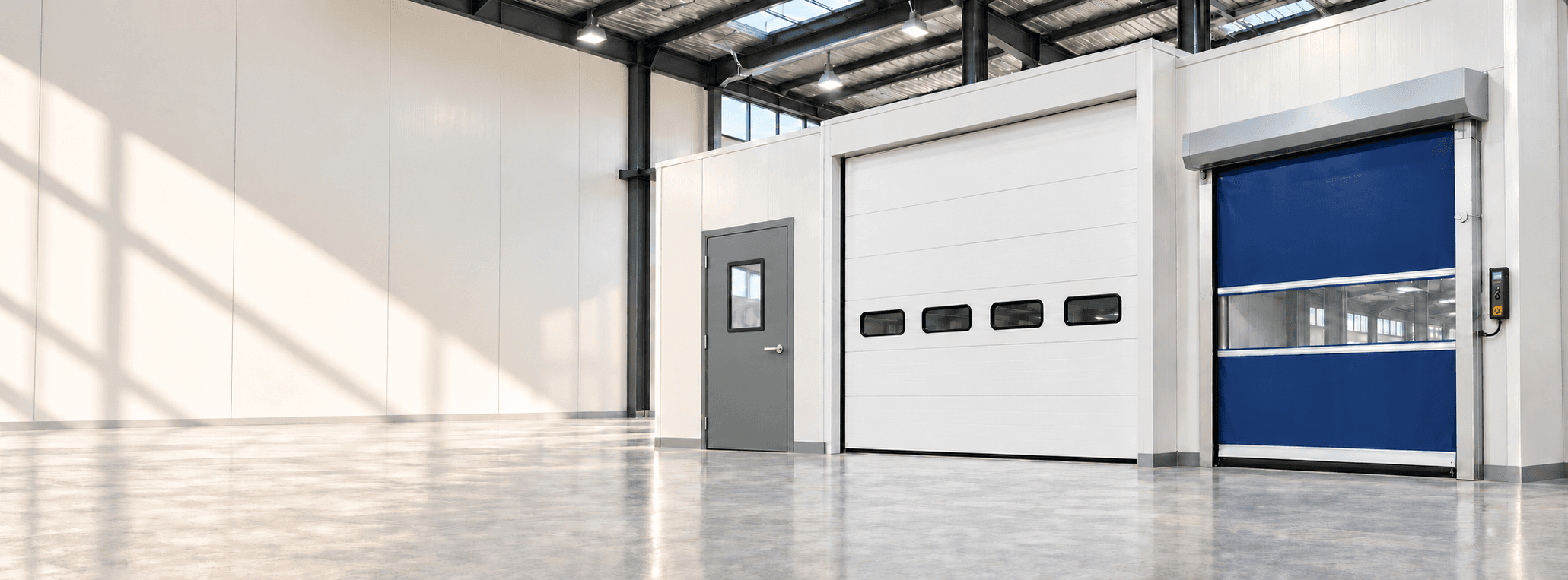 Industrial insulated panel access system